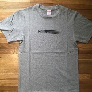 Supreme Grey Motion Tee